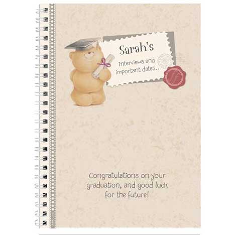 Personalised Forever Friends Graduation Diary